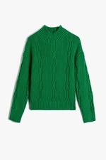 Koton Girl's Green Sweater