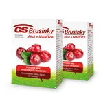 GS Brusinky Akut + manosa, 2×20 tablet