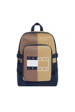 Tommy Jeans Backpack - TJM HERITAGE DOME BP SPLICED beige