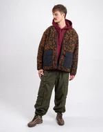 Carhartt WIP Devin Liner Camo Leo Jacquard, Tamarind / Black XL