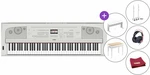 Yamaha DGX 670 Deluxe Cyfrowe stage pianino White