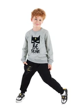 Denokids Brave Boy T-shirt Tracksuit Set