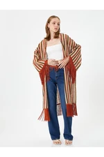 Koton Tassel Detailed Ethnic Look Oversize Kimono