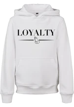 Kids Loyalty Hoody White