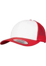 Retro Trucker Cap White/Red