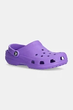 Pantofle Crocs Classic dámské, fialová barva, 10001