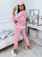 Women's sweatshirt set AMILIA pink Dstreet