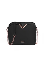 VUCH Fossy Smooth Black Handbag