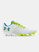 Zeleno-biele unisex kopačky Under Armour UA W Clone Mag Pro 3.0 FG