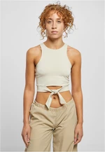 Dámský Cropped Knot Top softseagrass