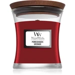 Woodwick Pomegranate vonná svíčka s dřevěným knotem 85 g