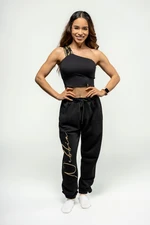 Women's sweatpants Nebbia Intense Women's High-Waist Joggers Signature 846 Gold L