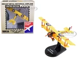 Curtiss JN4 "Jenny" Biplane Aircraft "US Air Mail Service" United States Army 1/100 Diecast Model Airplane by Postage Stamp