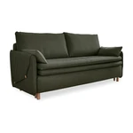 Zielona rozkładana sofa 207 cm Simon – Miuform