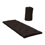 Ciemnobrązowy materac futon 70x190 cm Bed In a Bag Brown – Karup Design