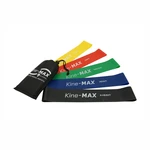 KineMAX Professional Mini Loop Resistance Band set posilovacích gum 5 ks