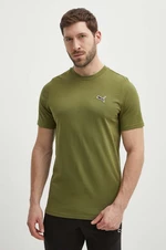 Bavlněné tričko Puma BETTER ESSENTIALS zelená barva, 675977