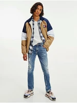 Modré pánské slim fit džíny Tommy Jeans - Pánské