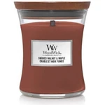 WoodWick Vonná sviečka váza strednej Smoked Walnut & Maple 275 g