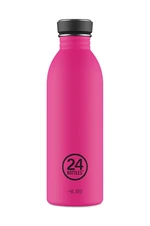 Fľaša 24bottles Urban Bottle 500ml Stone Passion Pink ružová farba, Urban.Bottle.050.paspin