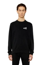 Diesel Mikina - S-GINN-K31 SWEAT-SHIRT čierna