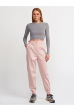 Dilvin 71107 Cupped Jogging Trousers-Powder