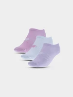 Dievčenské casual členkové ponožky (3-pack) - viacfarebné