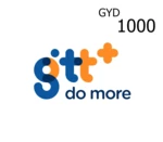 GTT 1000 GYD Mobile Top-up GY