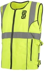 OJ Vest Net Flash Yellow/Reflective XL/2XL Gilet riflettente moto