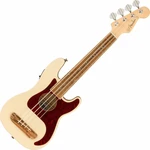 Fender Fullerton Precision Bass Uke Olympic White Bass Ukulele