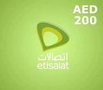 Etisalat 200 AED Mobile Top-up AE