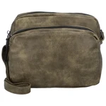 Dámská crossbody kabelka khaki - Paolo bags Denerie