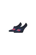 Tommy Hilfiger Socks - TH MEN FOOTIE 2P FLAG dark blue