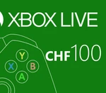 XBOX Live 100 CHF Prepaid Card CH