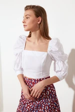 Crop Top da donna Trendyol Ruffle detailed