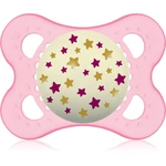 MAM Night 0+ months dudlík na noc Pink Stars 1 ks