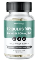 MOVIT ENERGY TRIBULUS 90% Kotvičník 500 mg 4v1, 60 kapsúl