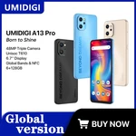 Global Version UMIDIGI A13 Pro Android 12 Smartphone NFC 48MP AI Triple Camera 6GB 128GB 6.7" Full Display 5150mAh Cellphone