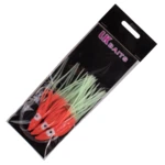 LK Baits návazec Chobotnice 8/0 12cm Lumino Red/Červený