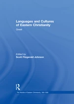 Languages and Cultures of Eastern Christianity