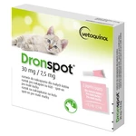 DRONSPOT 30 mg/7,5 mg spot-on pre malé mačky 2x0,35 ml