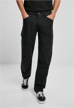 Adven Slim Fit Cargo Pants Black