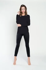 Long sleeve blouse Ibiza - black