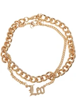 Zodiac Golden Anklet leo