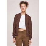 Women's Light Bomber Jacket Brown