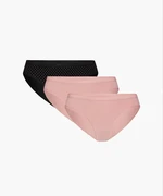 Women's Panties ATLANTIC 3Pack - black/pink