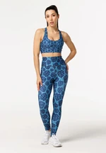 Bittersweet Paris Woman's Dark Monstera High Waist Leggings CPW-HL-PR BSP1453