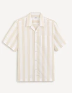 Celio Striped Shirt Bayard - Men