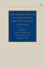 Australian Private International Law for the 21st Century