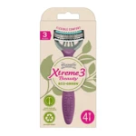 WILKINSON SWORD Xtreme3 beauty ECO Green jednorazový holiaci strojček 4 ks